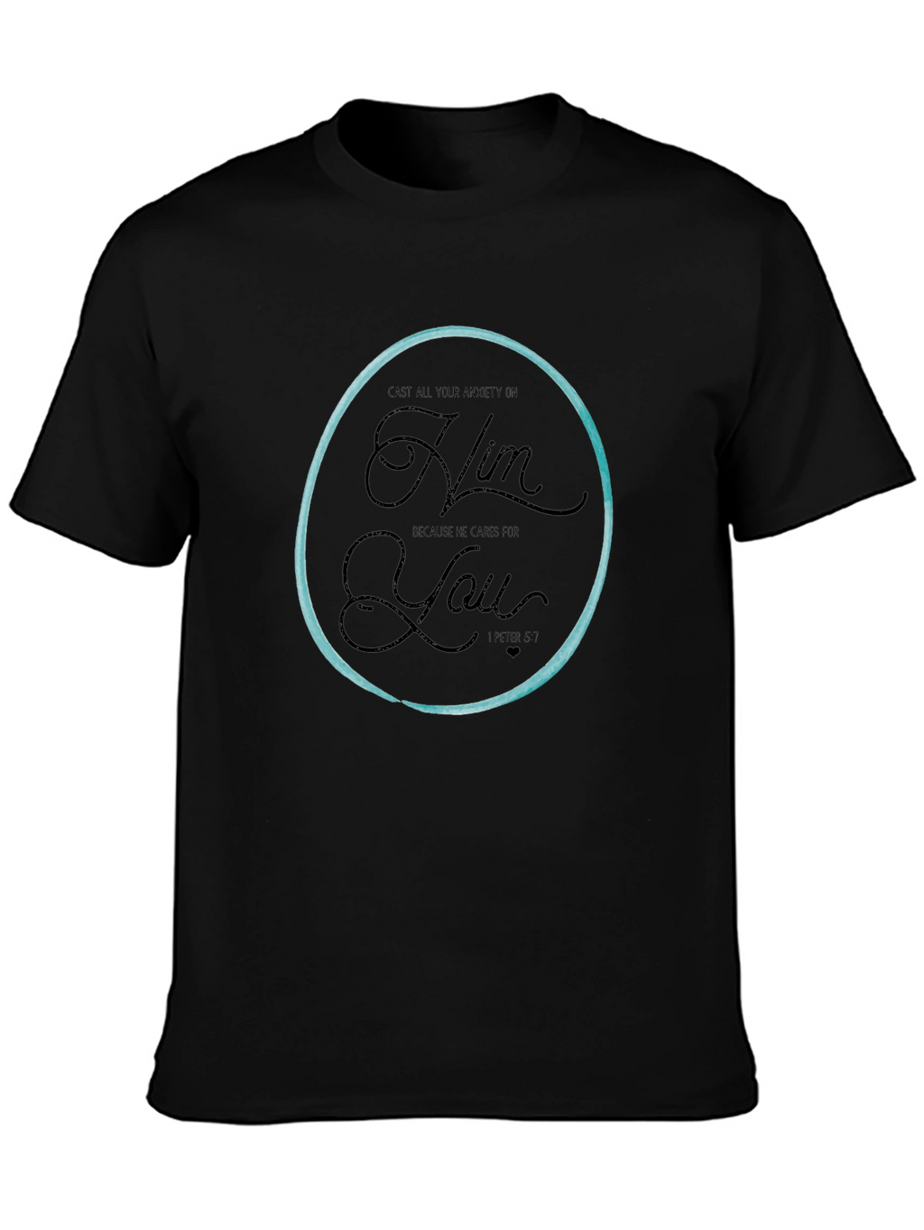 Faith Inspired Graphic Tee - Cast Your Anxiety