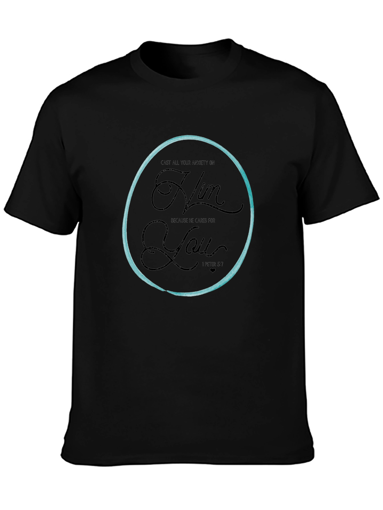 Faith Inspired Graphic Tee - Cast Your Anxiety