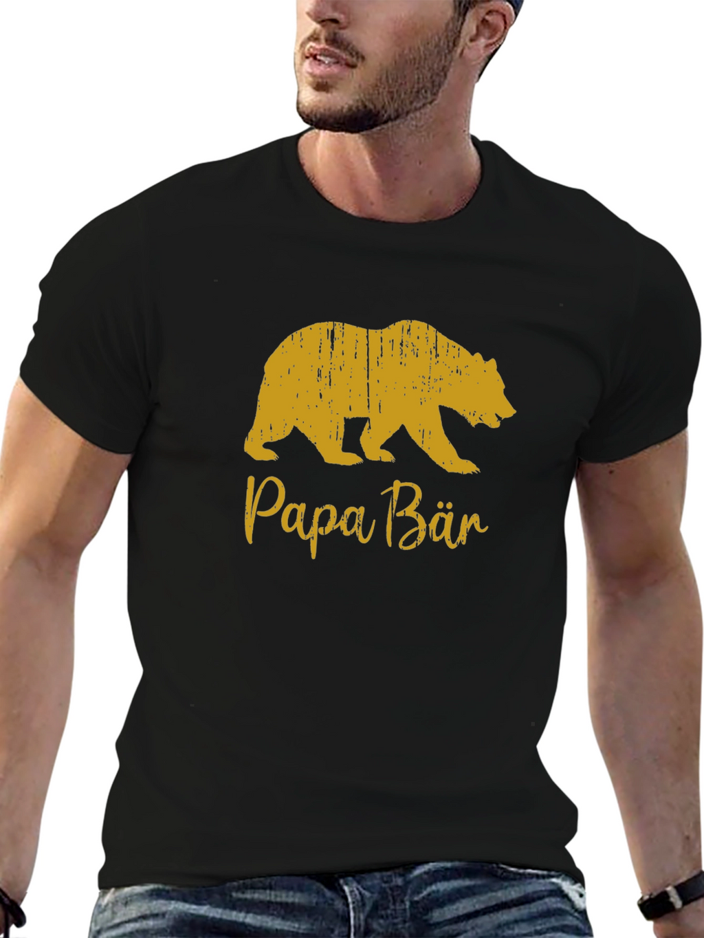 Papa Bear T-Shirt - Cute Bear Graphic Tee