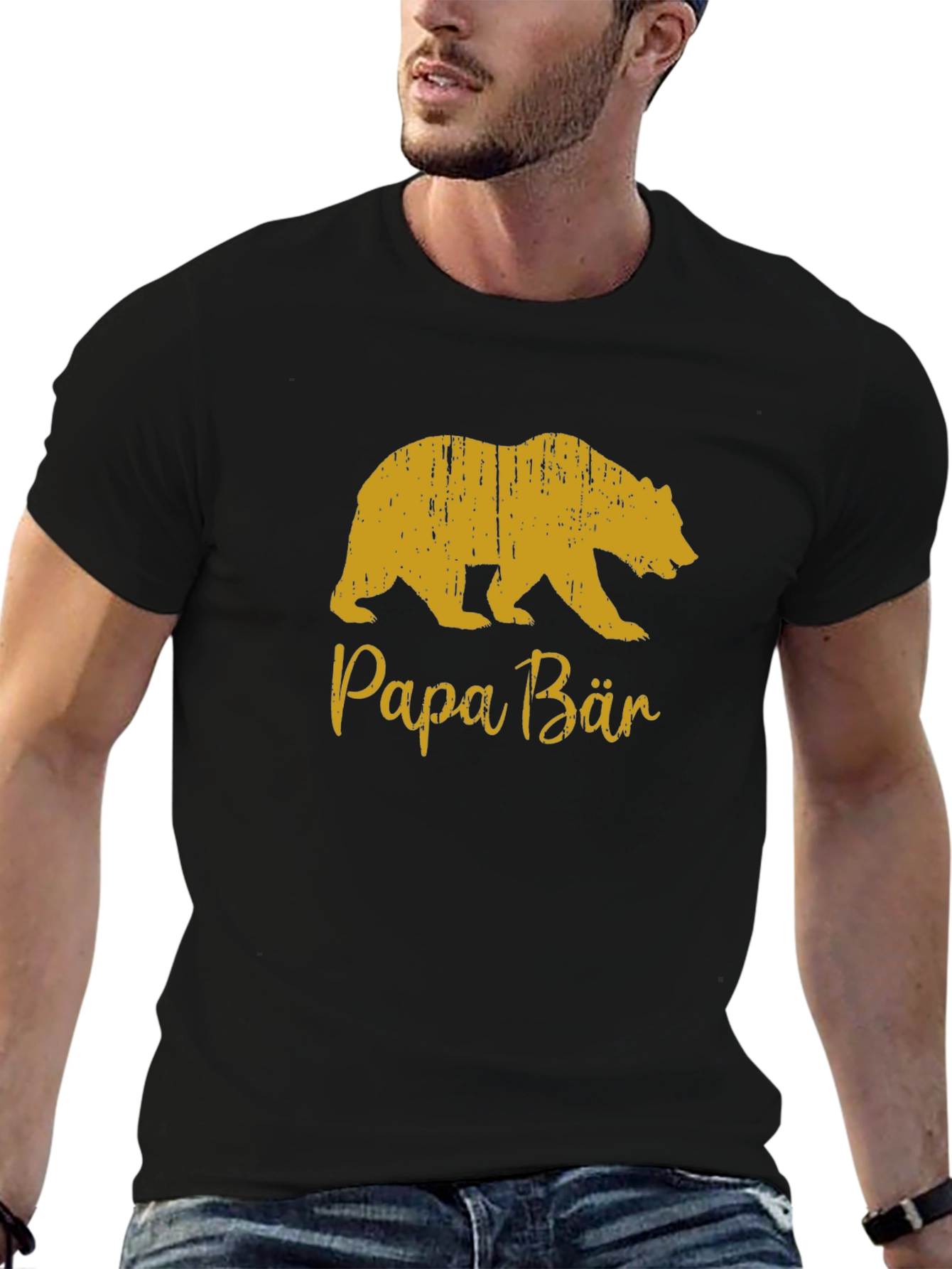 Papa Bear T-Shirt - Cute Bear Graphic Tee