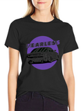 Fearless Car Graphic Tee - Black