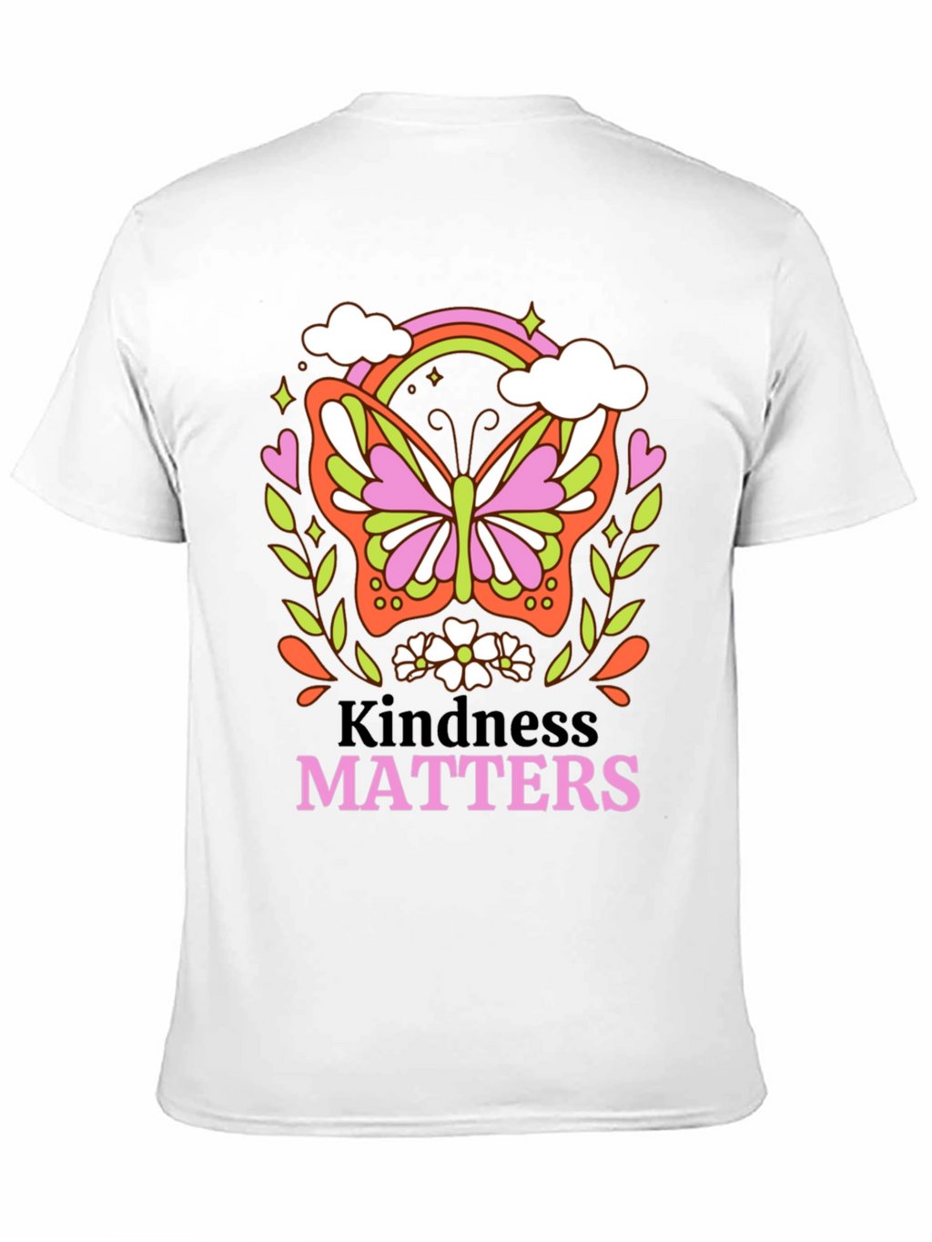 Kindness Matters Butterfly Graphic T-Shirt