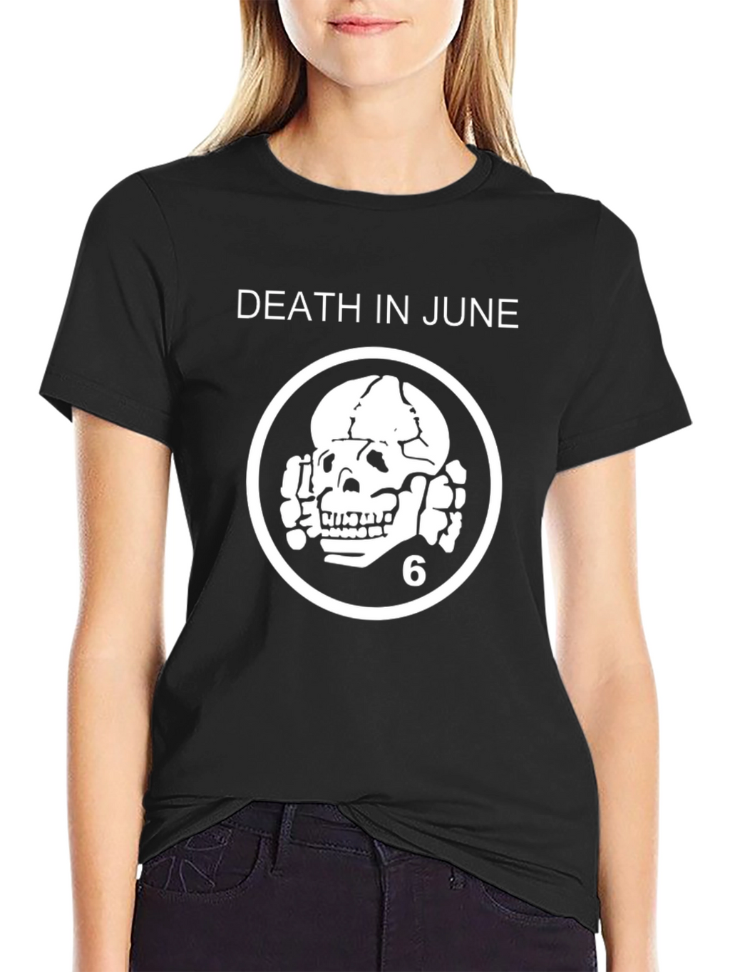 Death In June T-Shirt - Black Graphic Tee