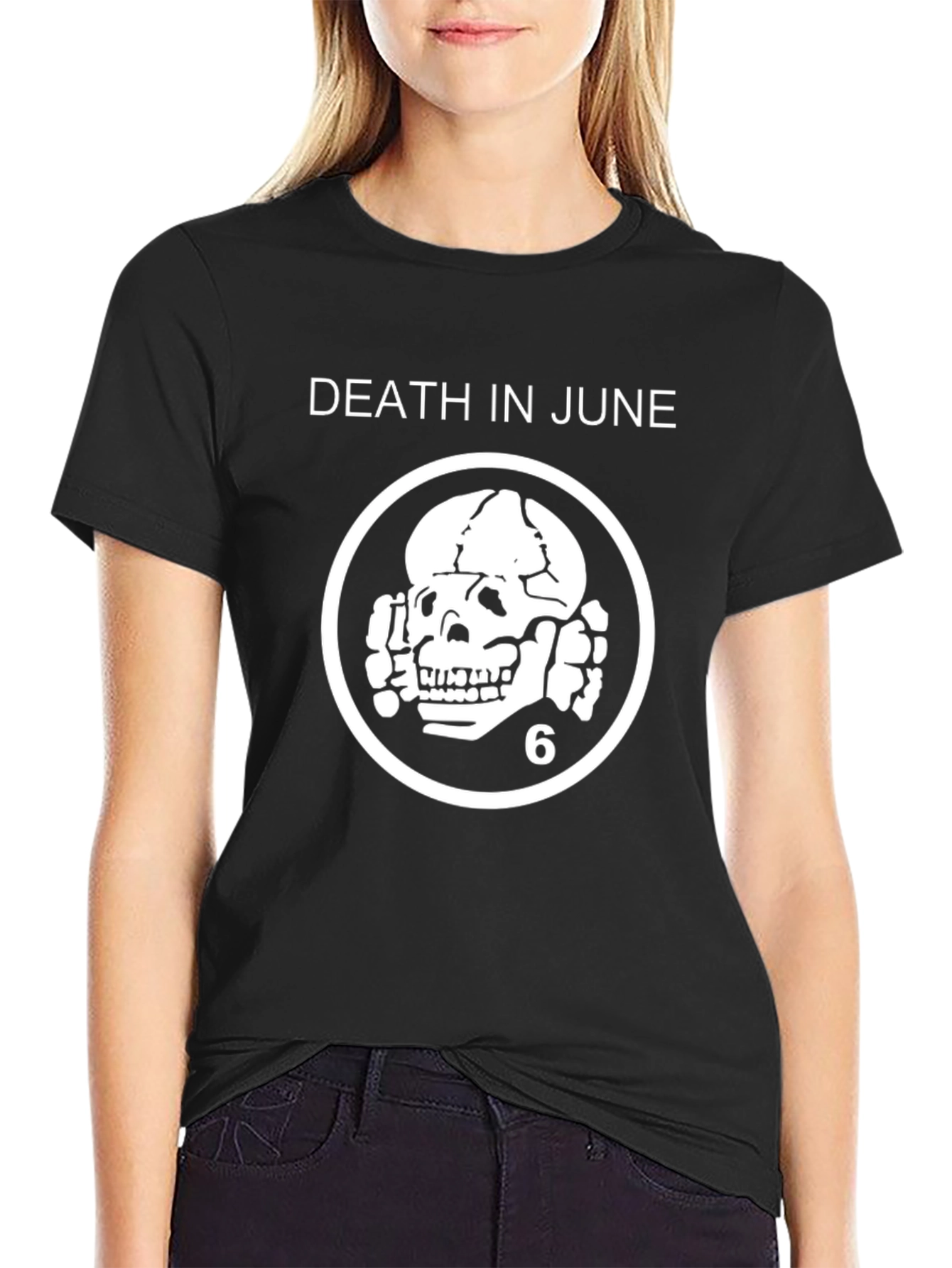 Death In June T-Shirt - Black Graphic Tee