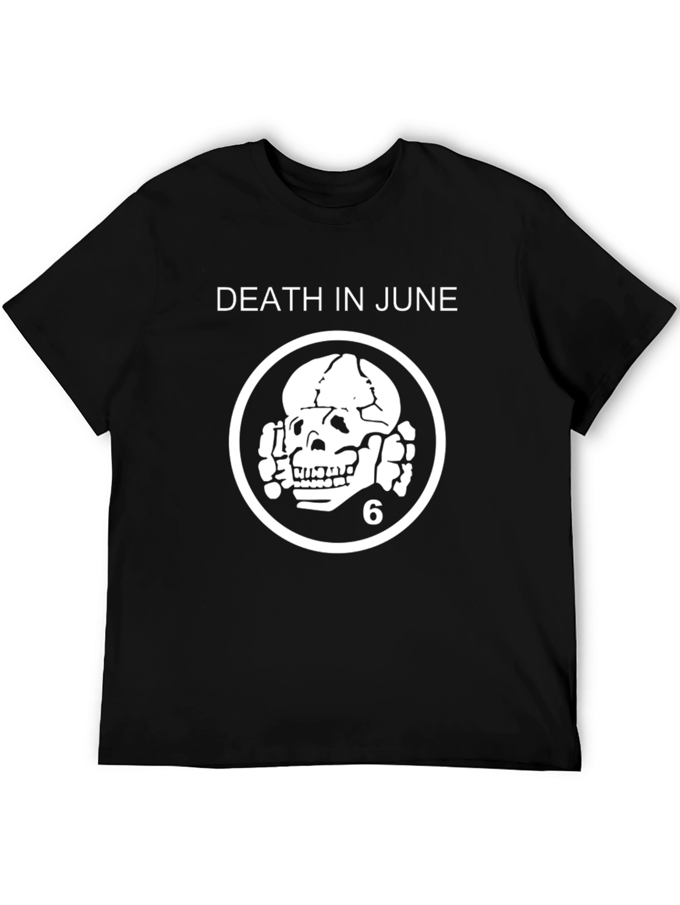 Death In June T-Shirt - Black Graphic Tee