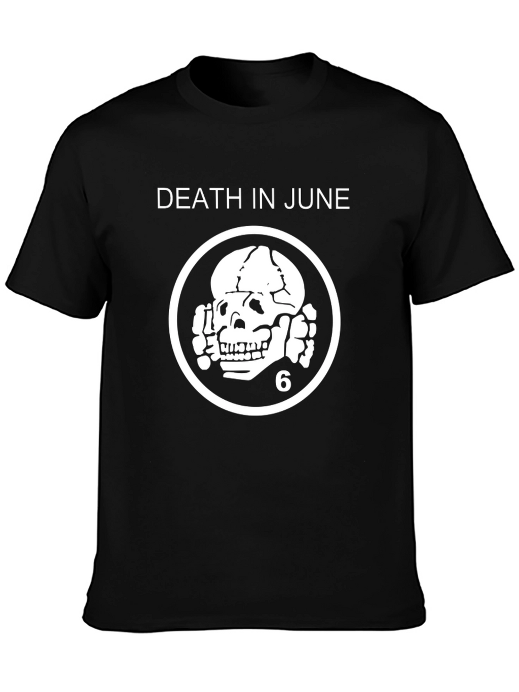 Death In June T-Shirt - Black Graphic Tee