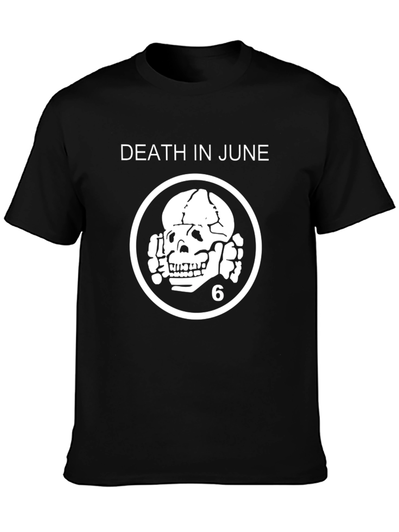 Death In June T-Shirt - Black Graphic Tee