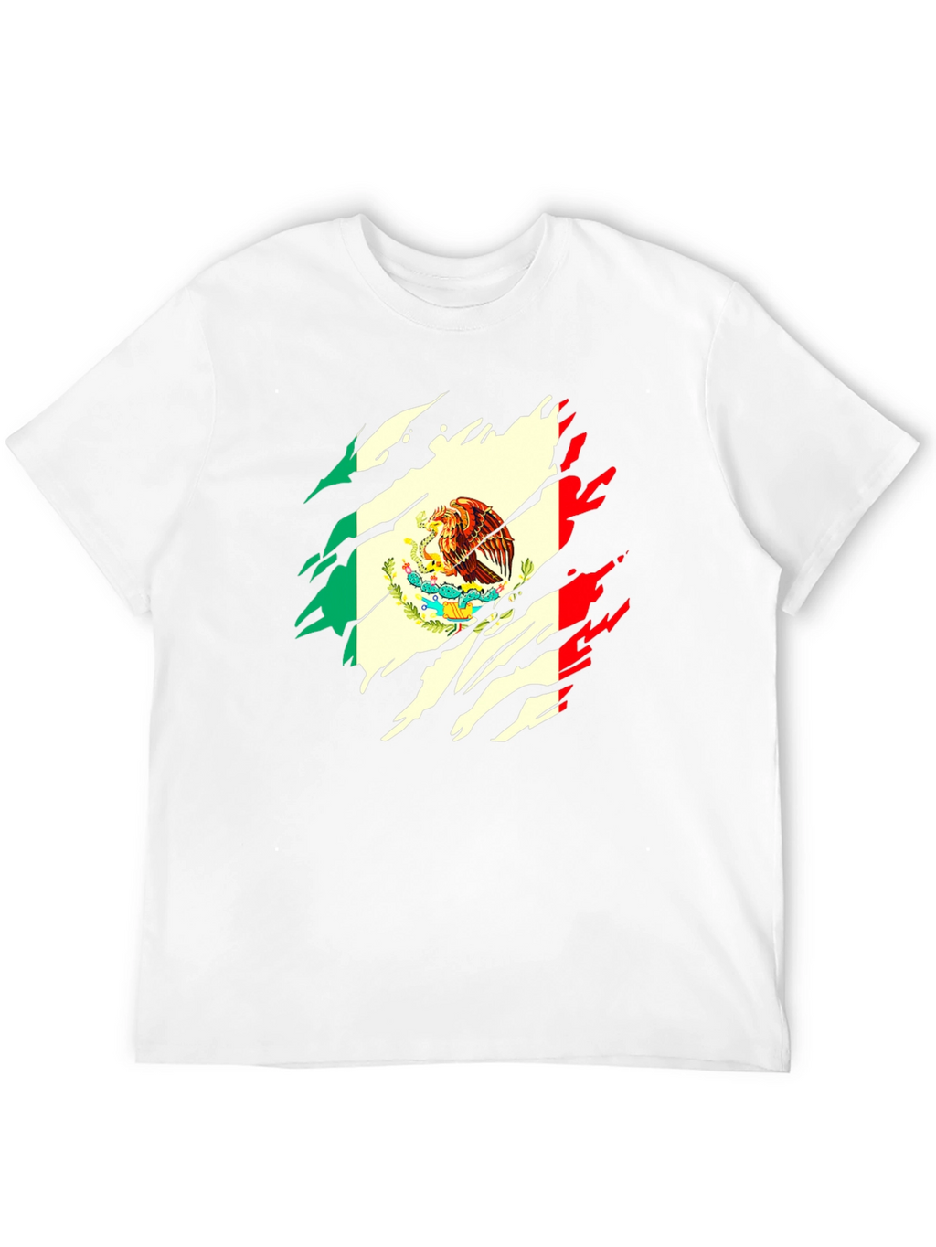 Mexican Flag Eagle Graphic Tee