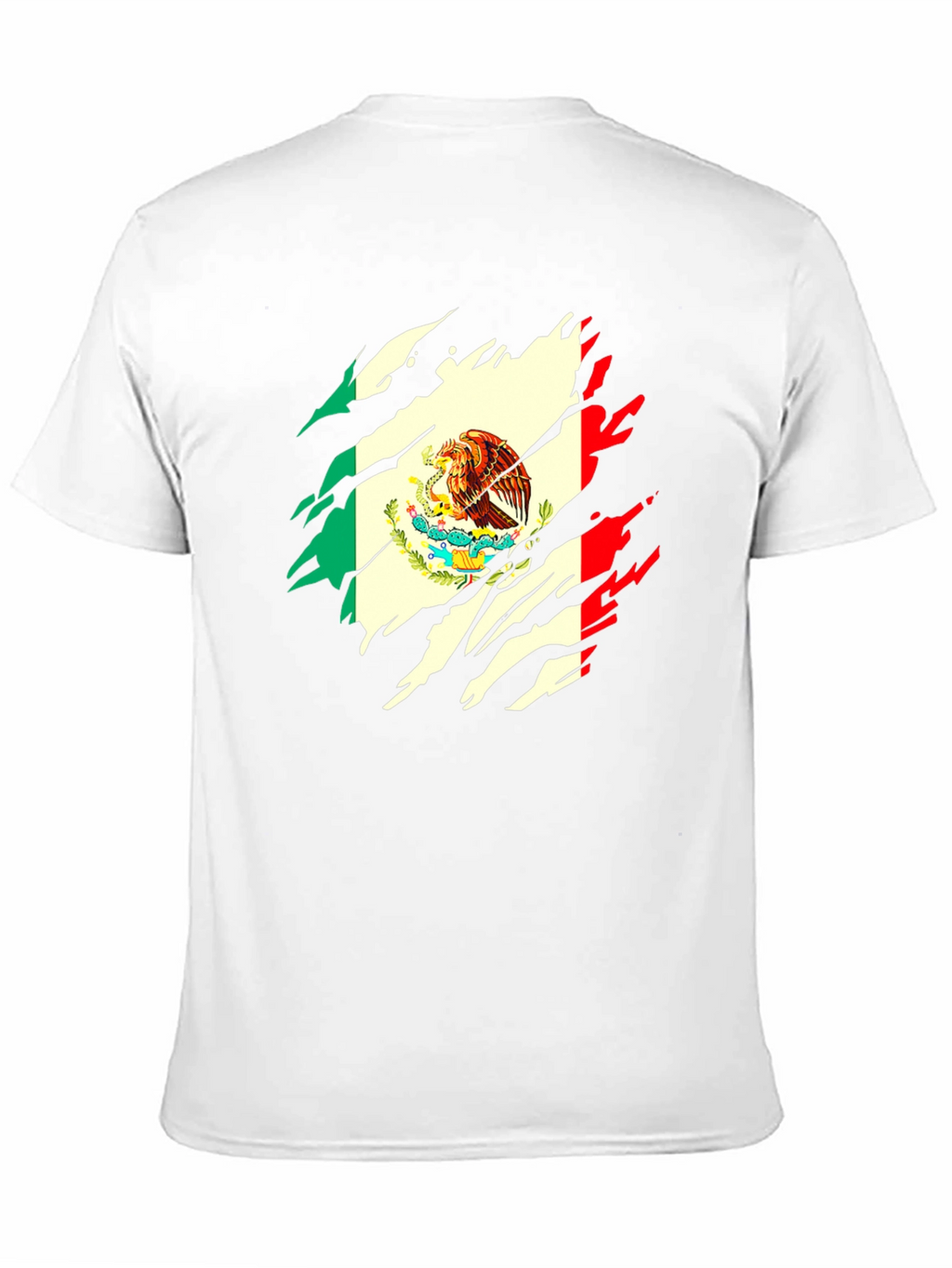 Mexican Flag Eagle Graphic Tee