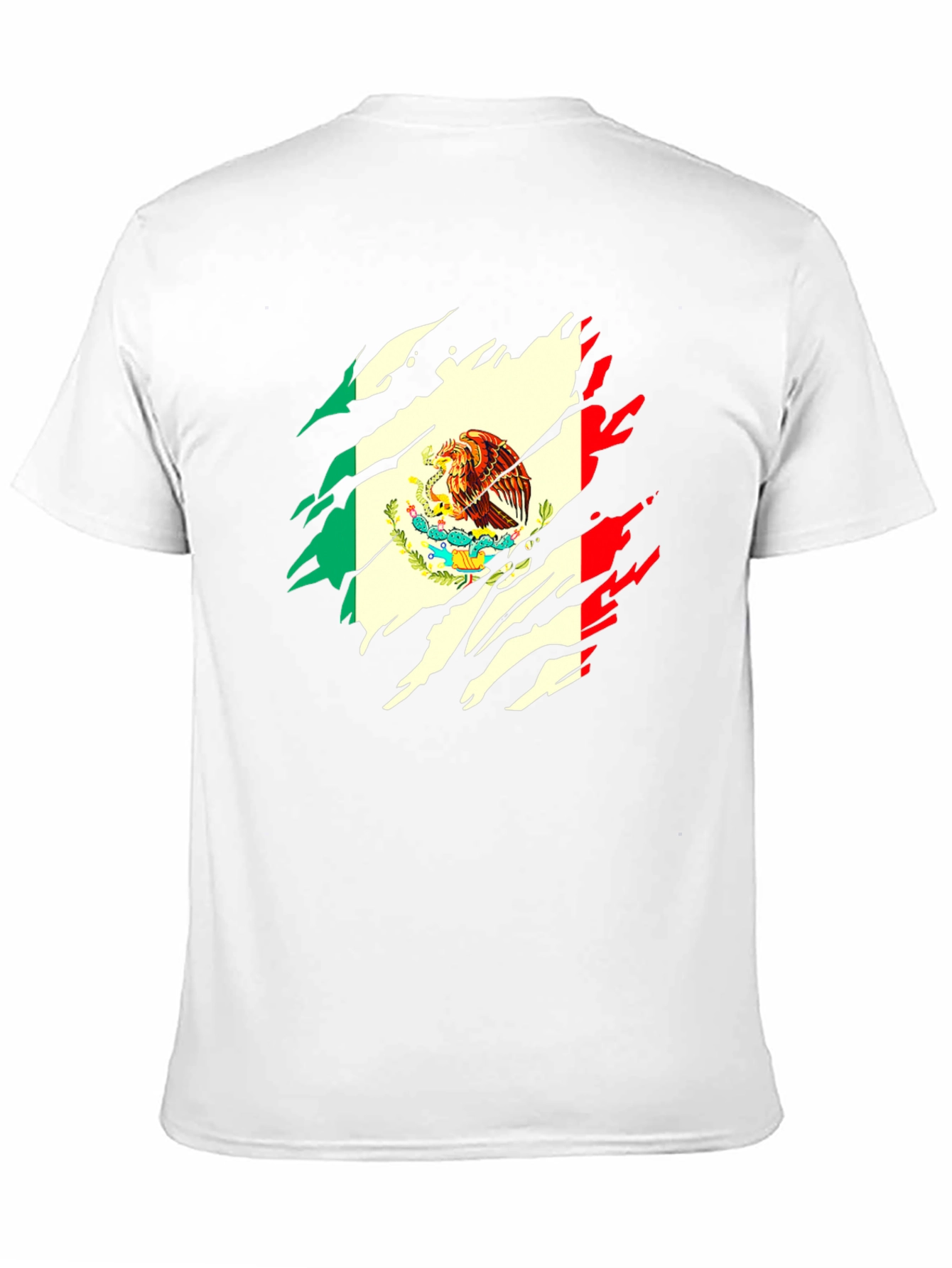 Mexican Flag Eagle Graphic Tee