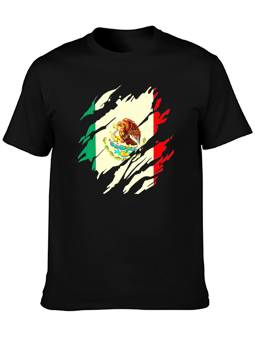 Mexican Flag Eagle Graphic Tee