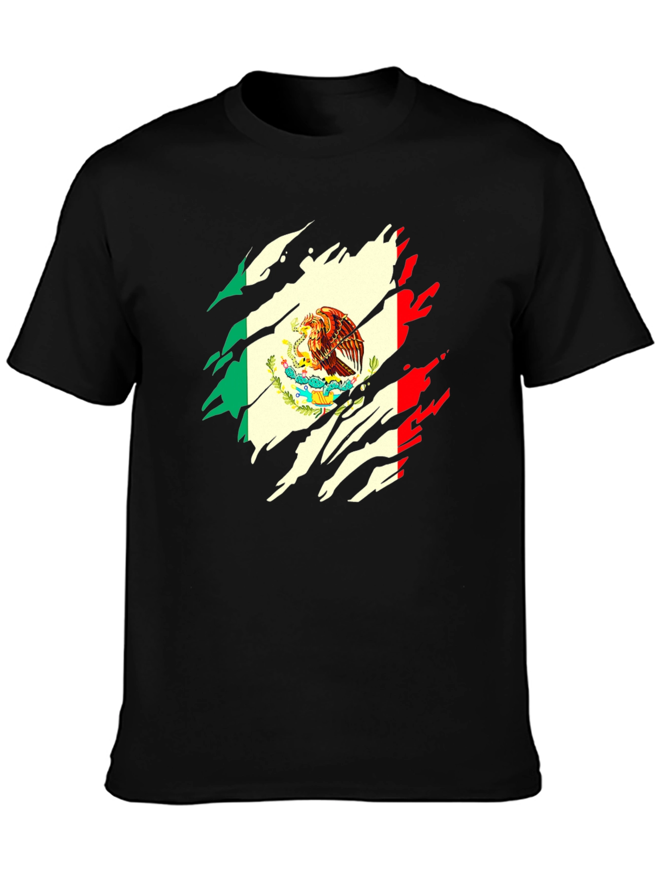 Mexican Flag Eagle Graphic Tee
