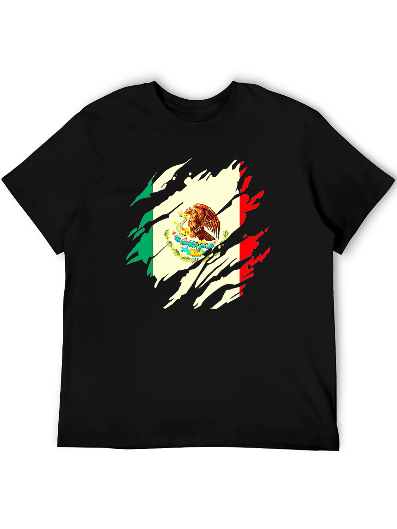Mexican Flag Eagle Graphic Tee