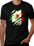 Mexican Flag Eagle Graphic Tee
