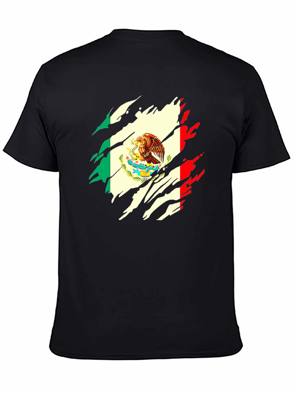Mexican Flag Eagle Graphic Tee