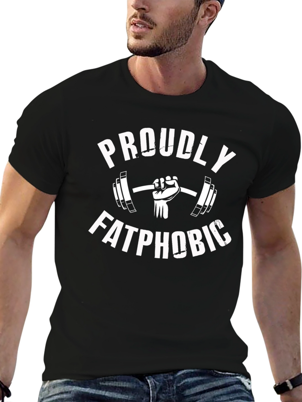 Proudly Fatphobic Gym T-Shirt