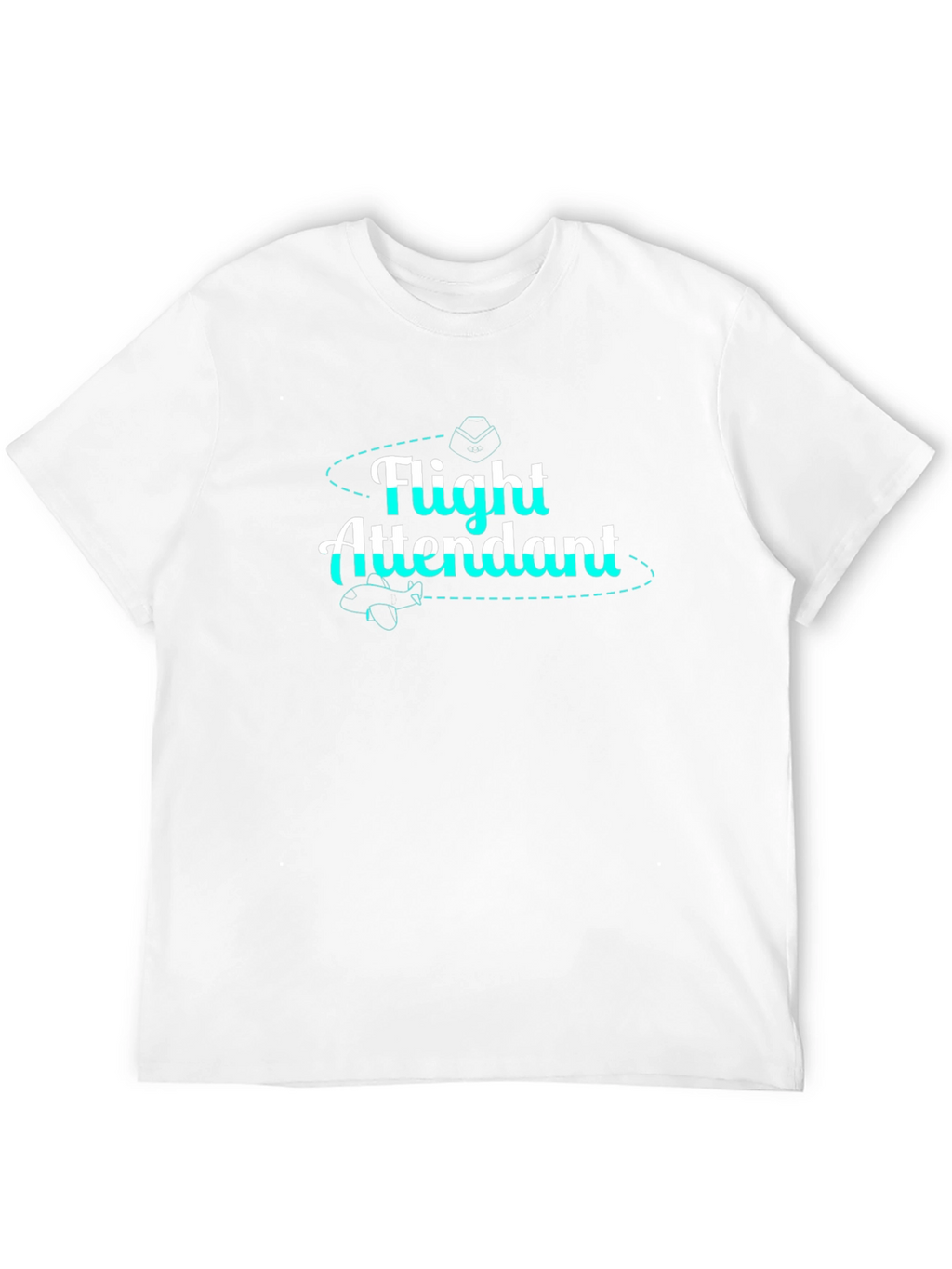 Flight Attendant Black T-Shirt