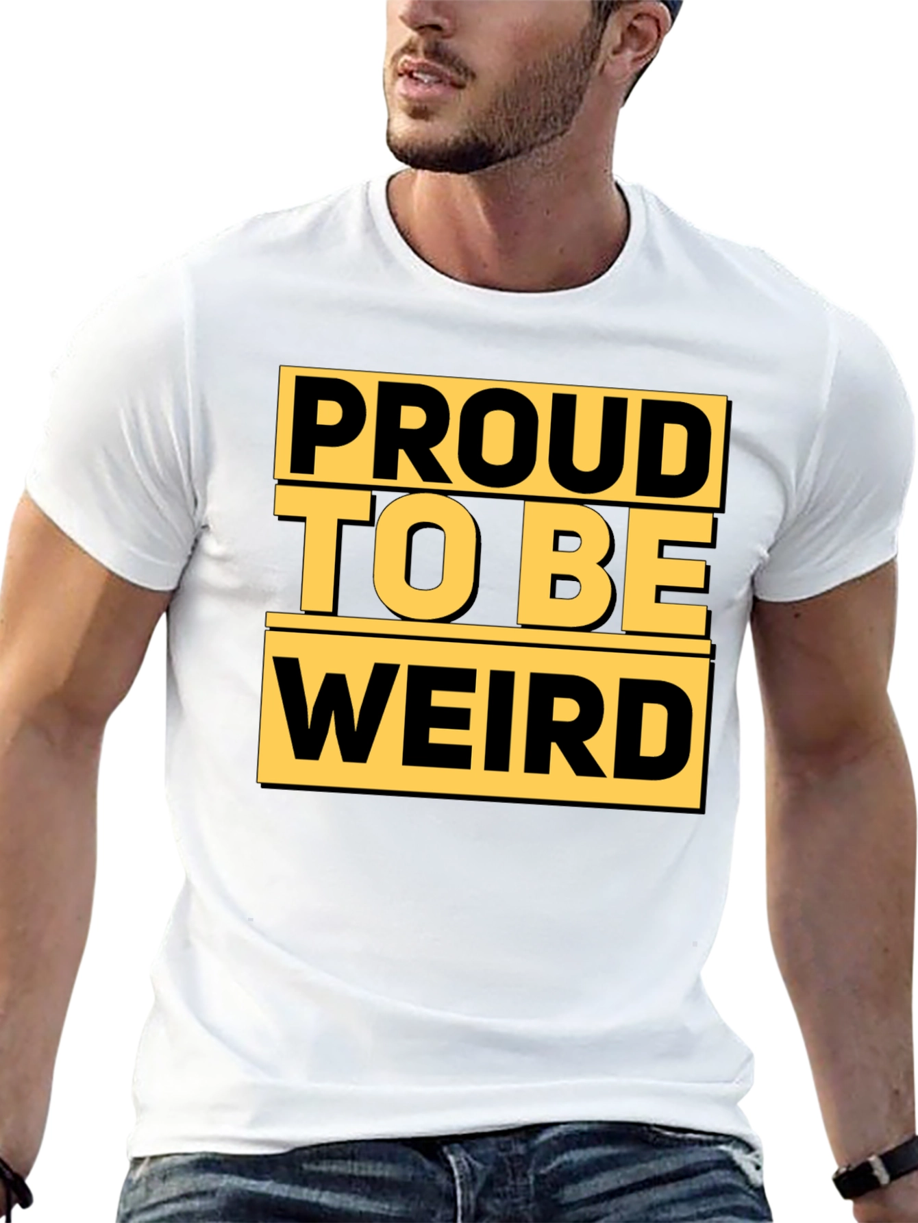 Proud to Be Weird T-Shirt - Black Graphic Tee