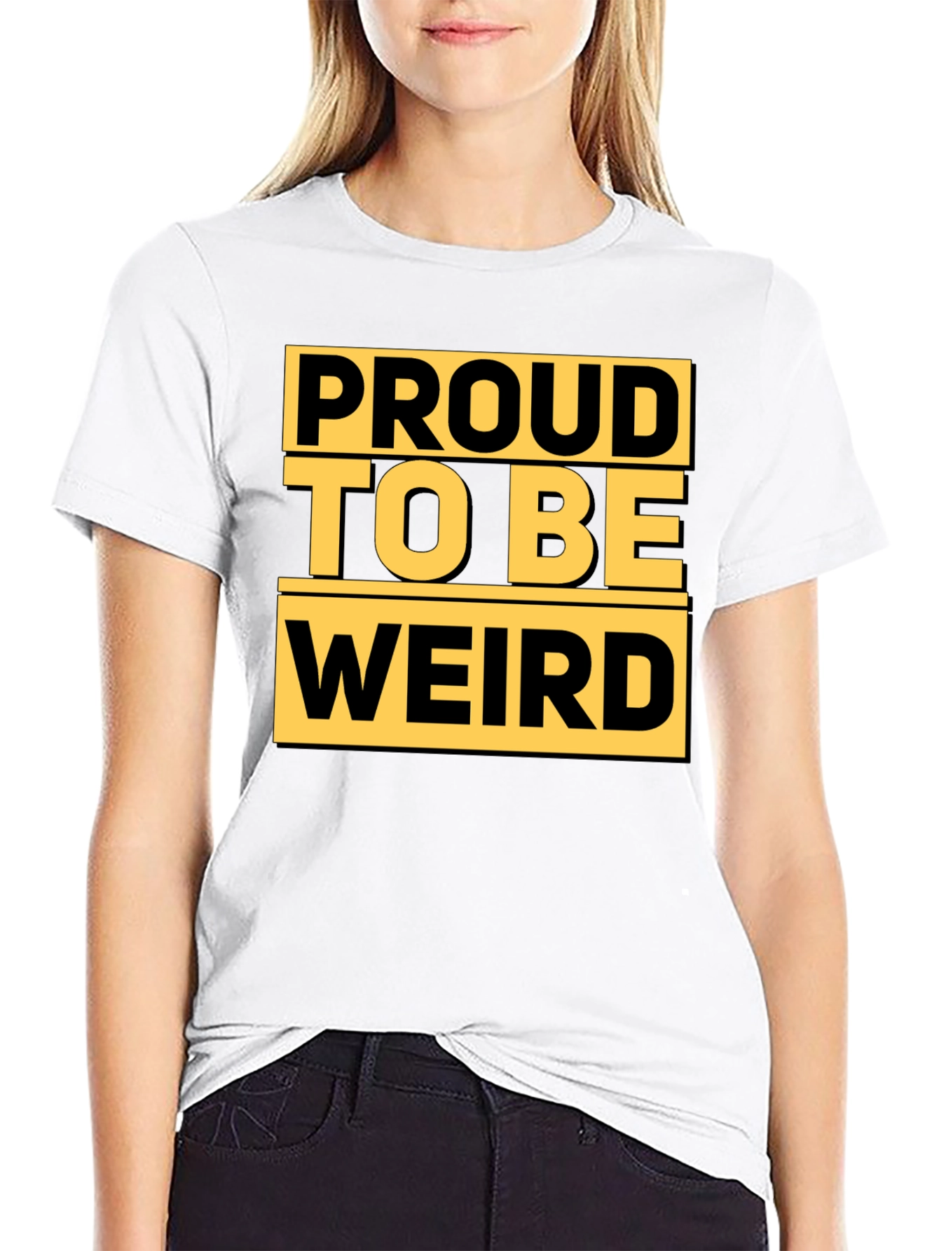Proud to Be Weird T-Shirt - Black Graphic Tee