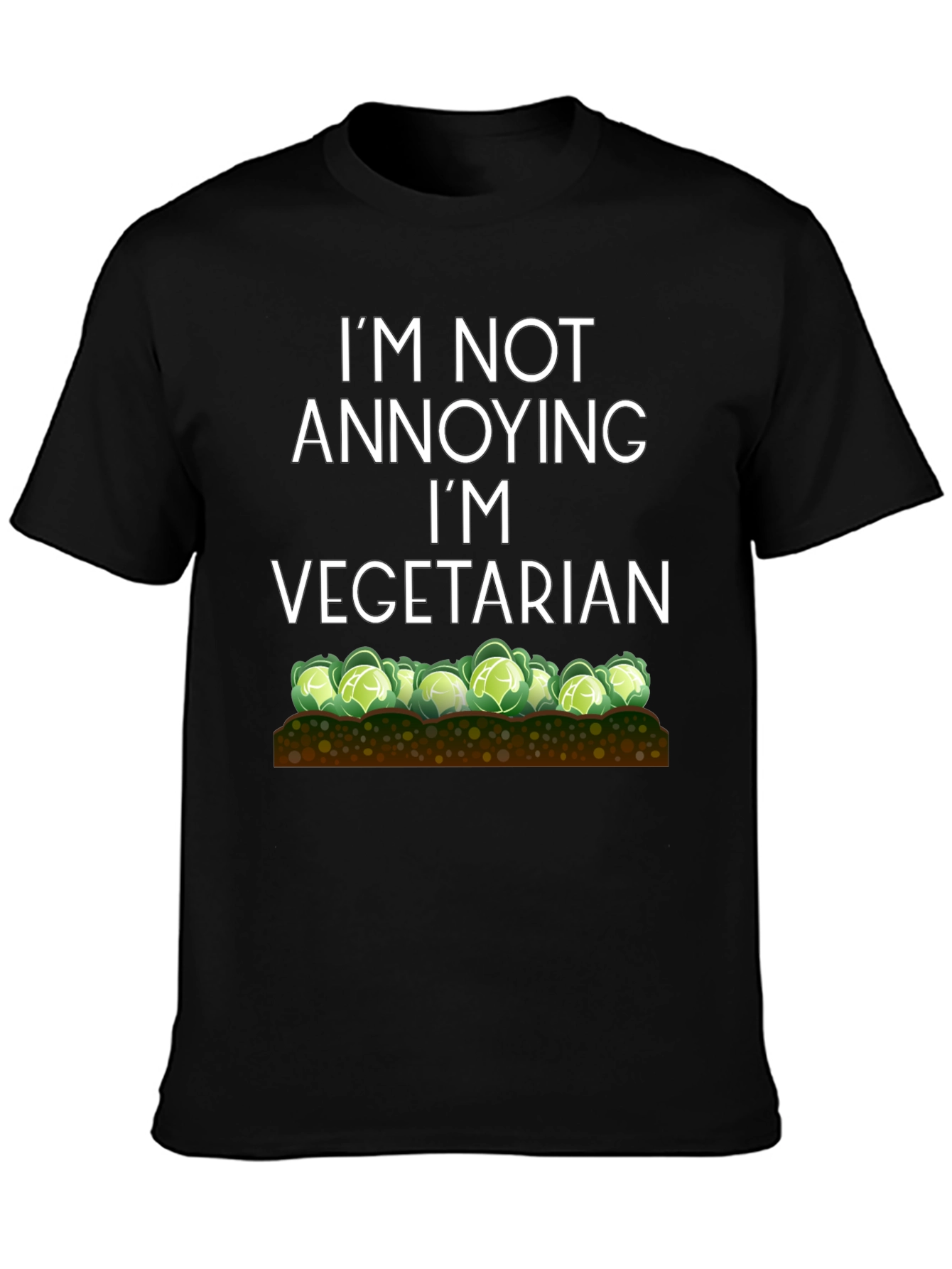 Vegetarian T-Shirt - Funny Annoying Quote Tee