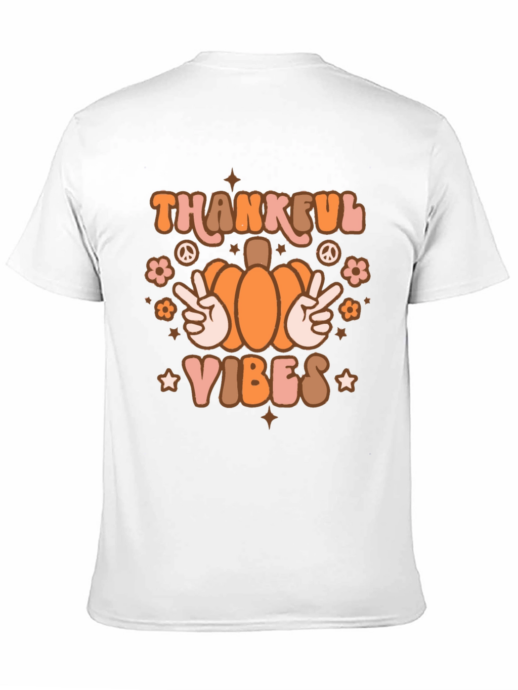 Thankful Vibes T-Shirt - Fall Thanksgiving Shirt
