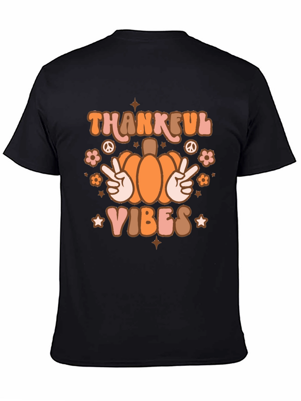 Thankful Vibes T-Shirt - Fall Thanksgiving Shirt