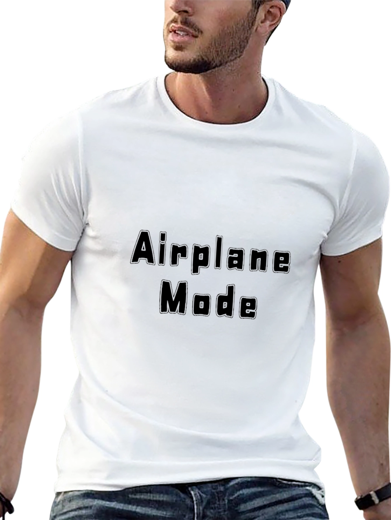 Airplane Mode T-Shirt - Black