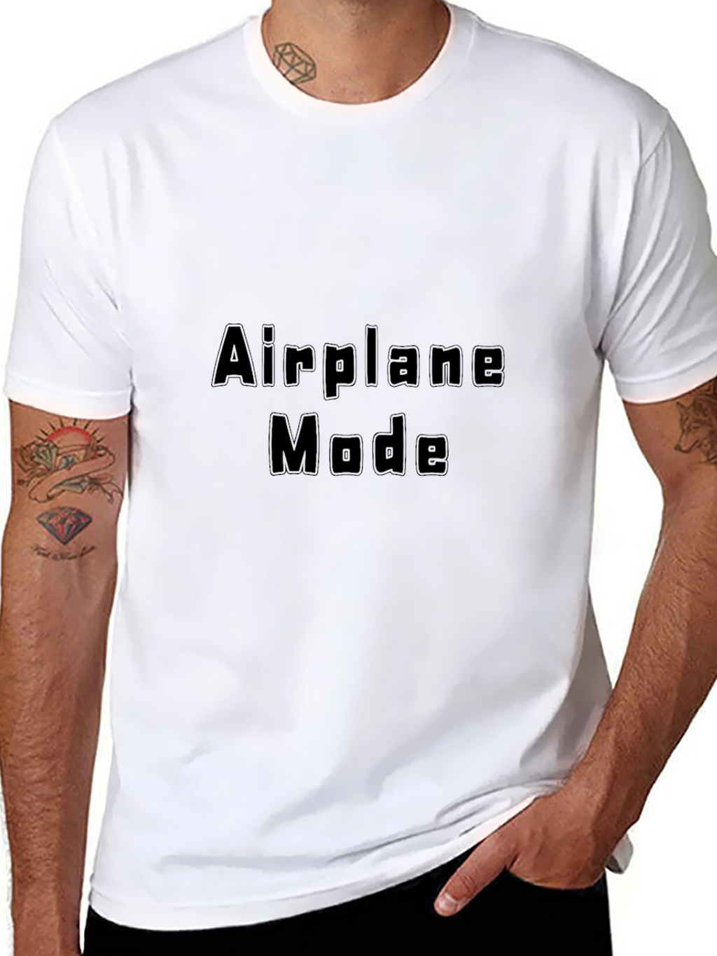 Airplane Mode T-Shirt - Black