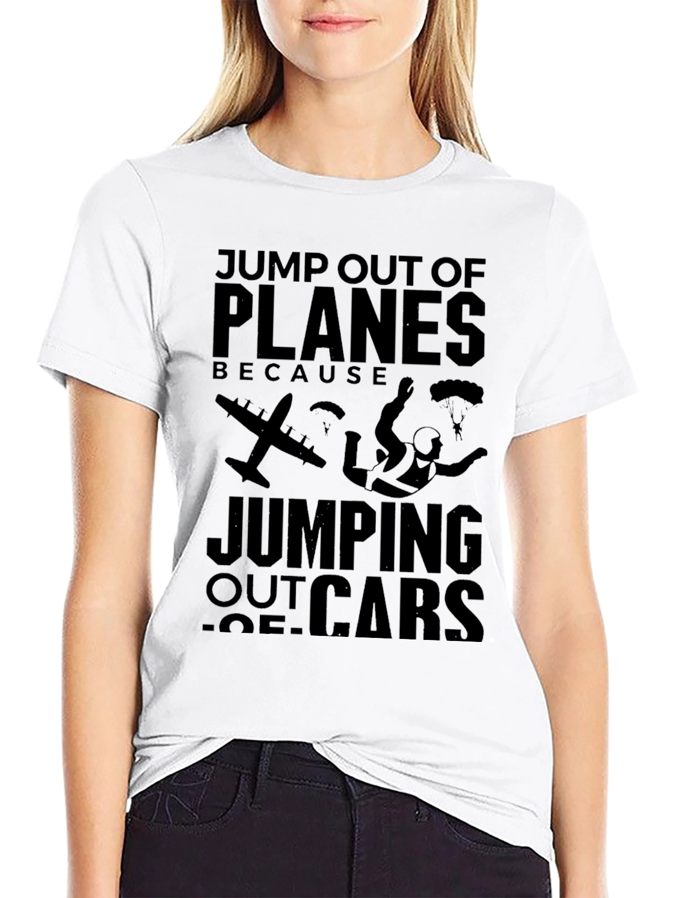 Skydiving T-Shirt - Jump Out of Planes