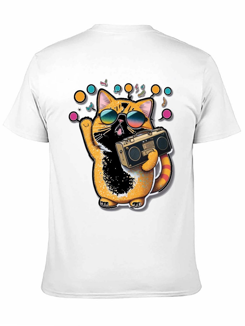 Cool Cat Boombox T-Shirt