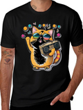 Cool Cat Boombox T-Shirt