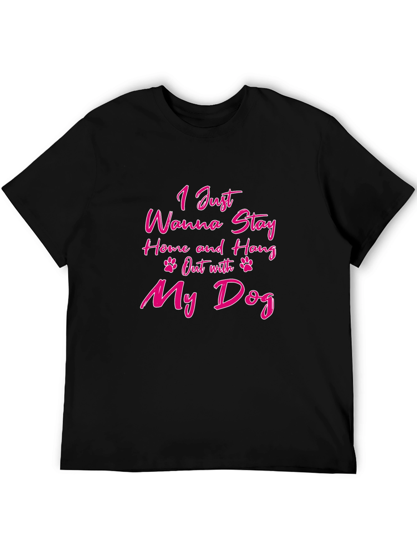 Stay Home & Hang Out With My Dog T-Shirt
