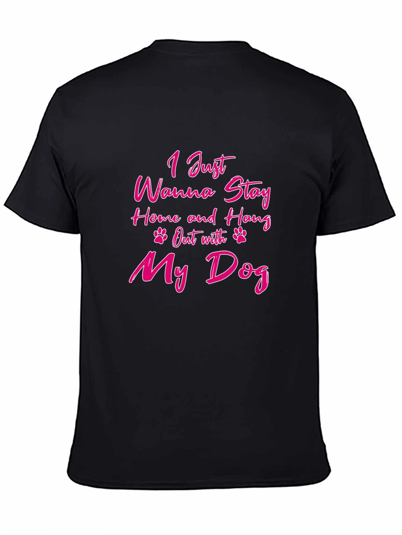 Stay Home & Hang Out With My Dog T-Shirt