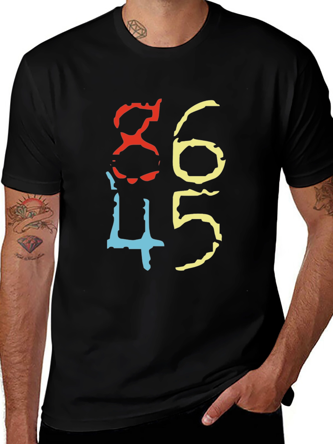 Colorful 8645 Graphic Tee