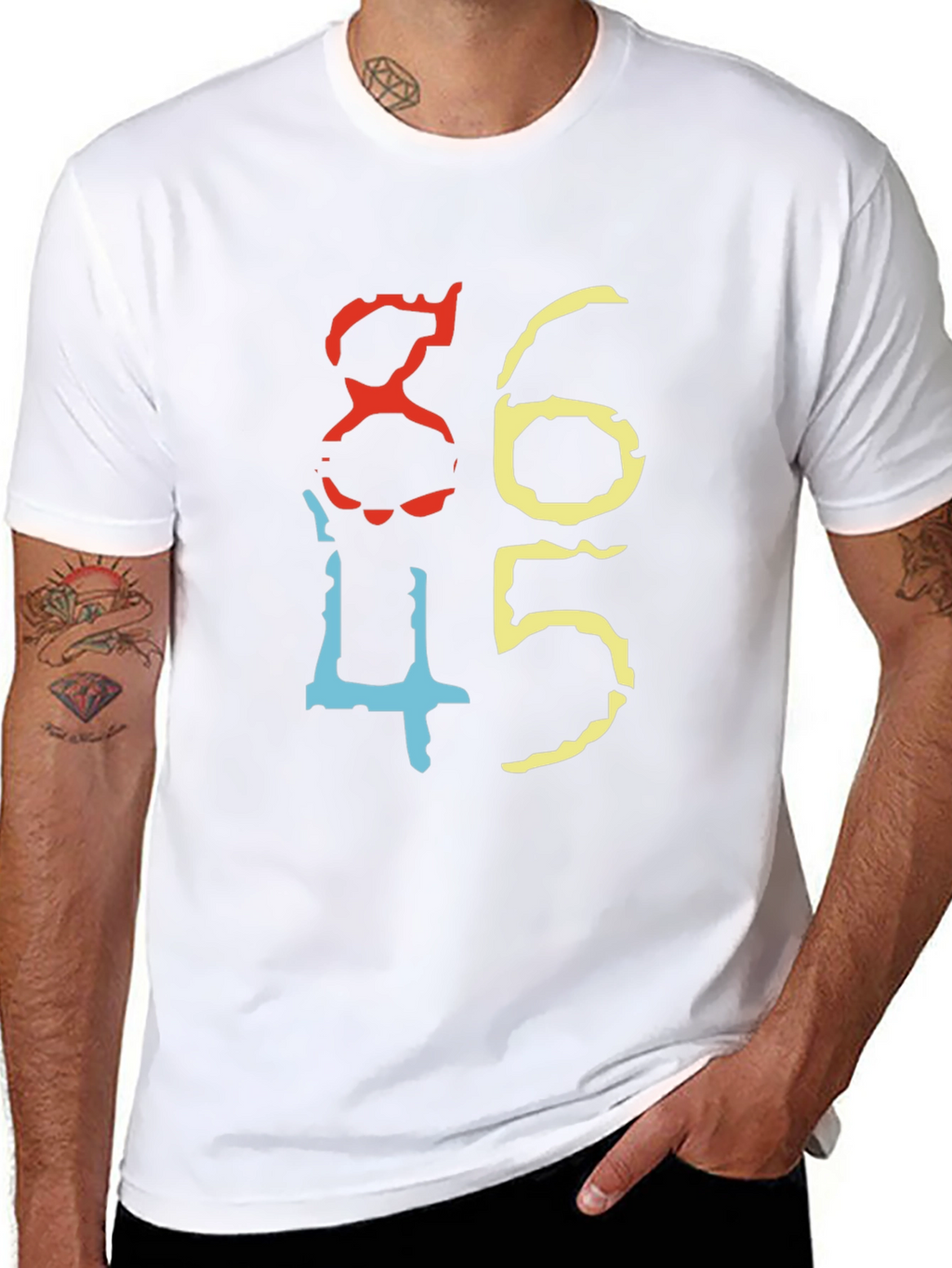 Colorful 8645 Graphic Tee