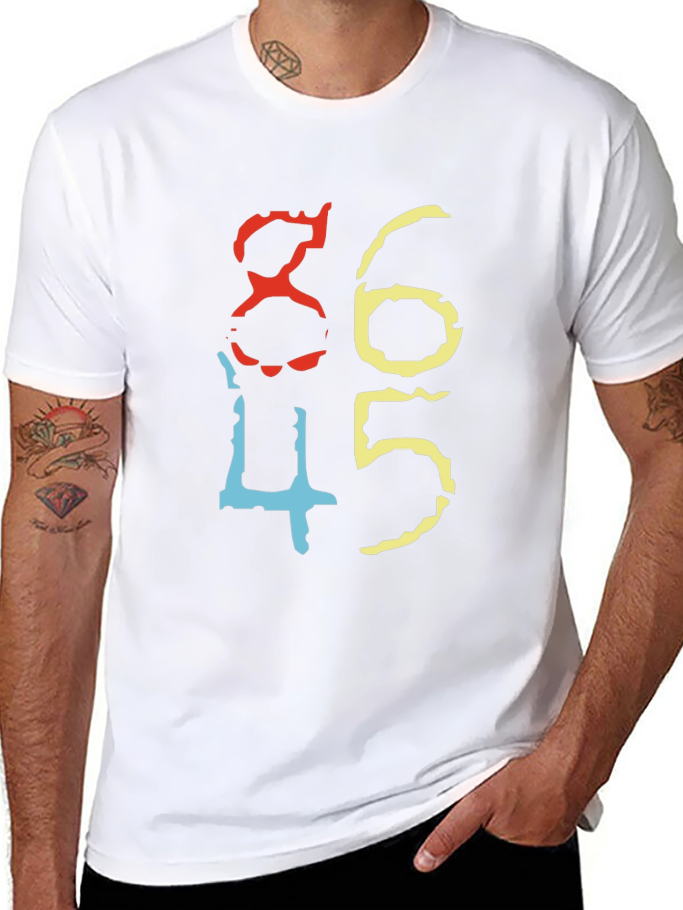 Colorful 8645 Graphic Tee