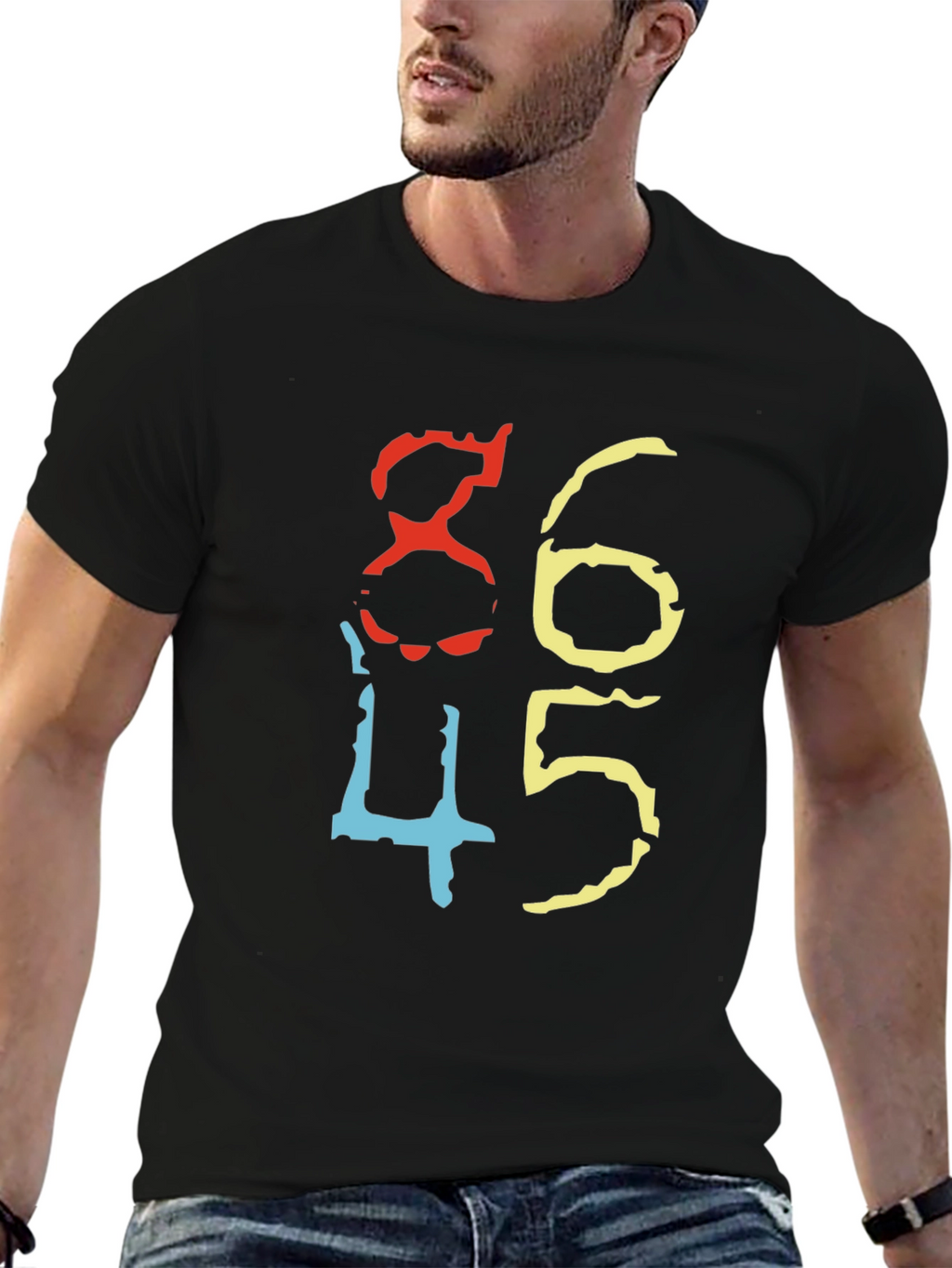 Colorful 8645 Graphic Tee