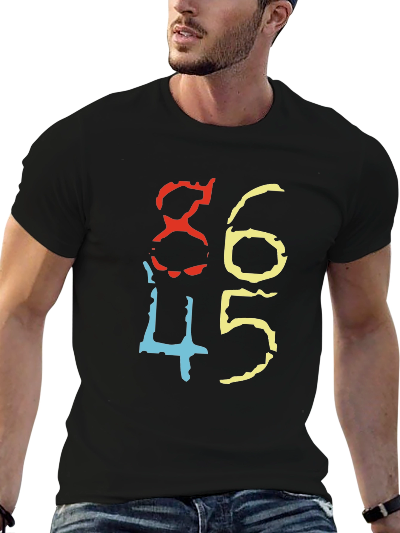 Colorful 8645 Graphic Tee