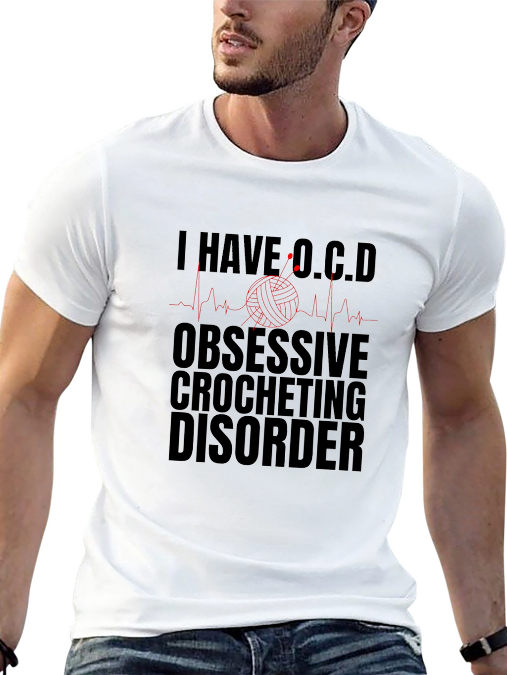 I Have OCD Obsessive Crocheting Disorder T-Shirt