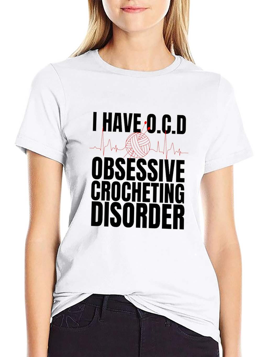 I Have OCD Obsessive Crocheting Disorder T-Shirt