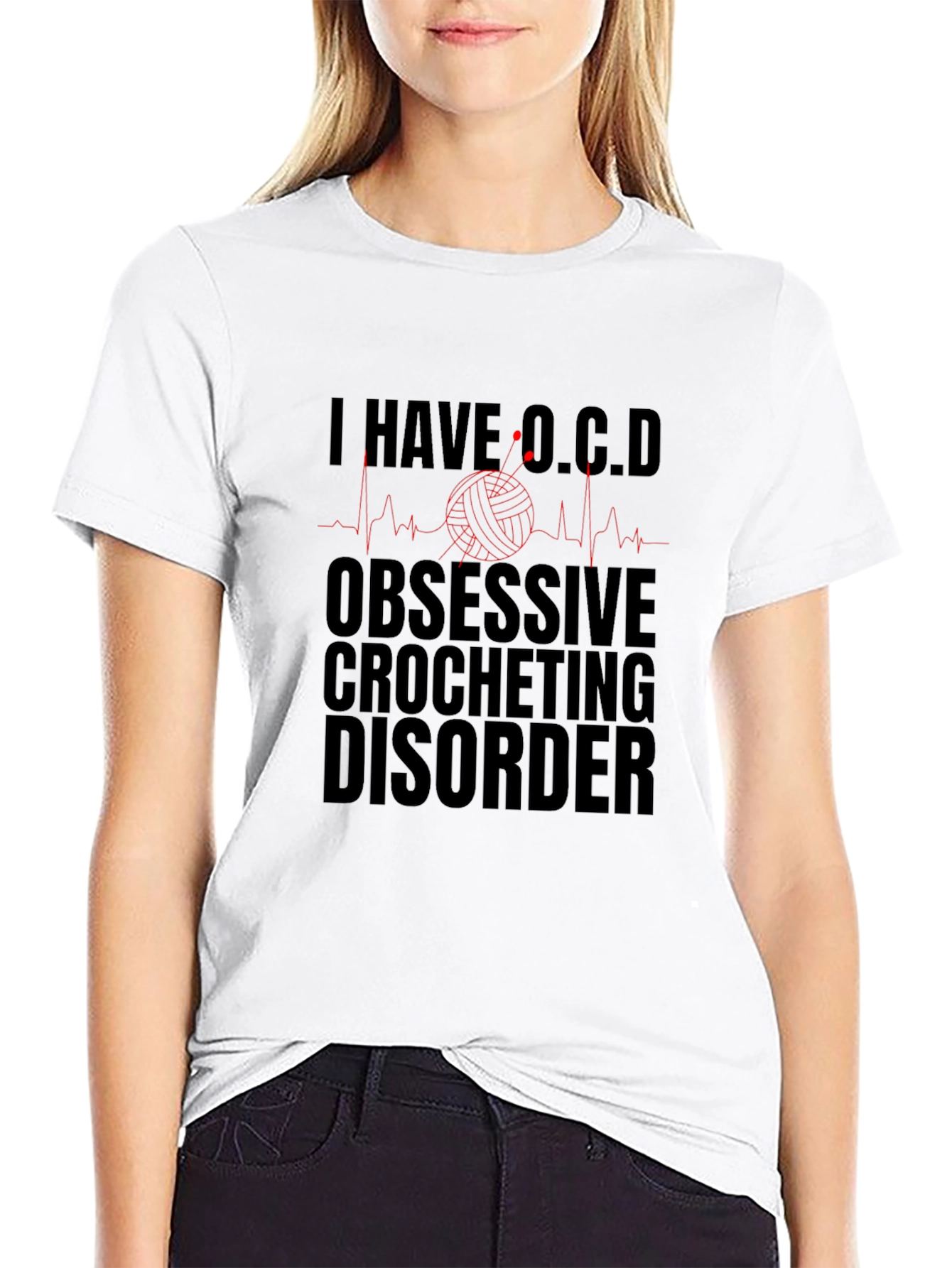 I Have OCD Obsessive Crocheting Disorder T-Shirt