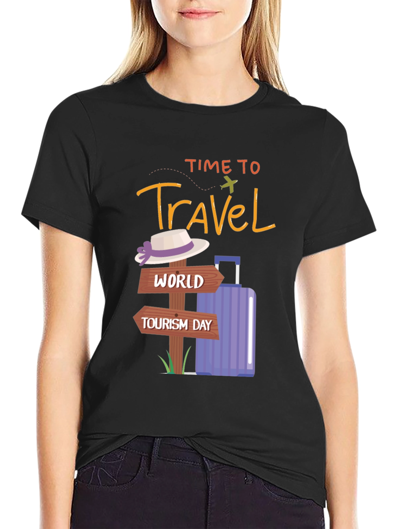 Time to Travel Graphic Tee - World Tourism Day