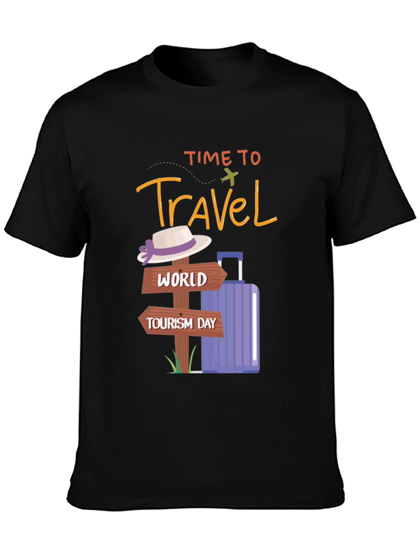 Time to Travel Graphic Tee - World Tourism Day