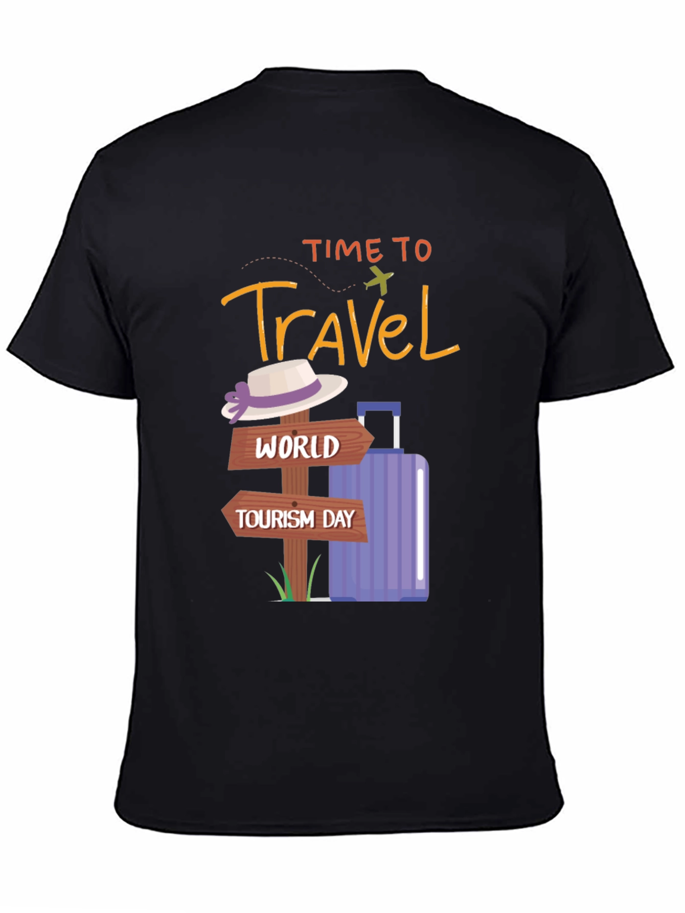 Time to Travel Graphic Tee - World Tourism Day