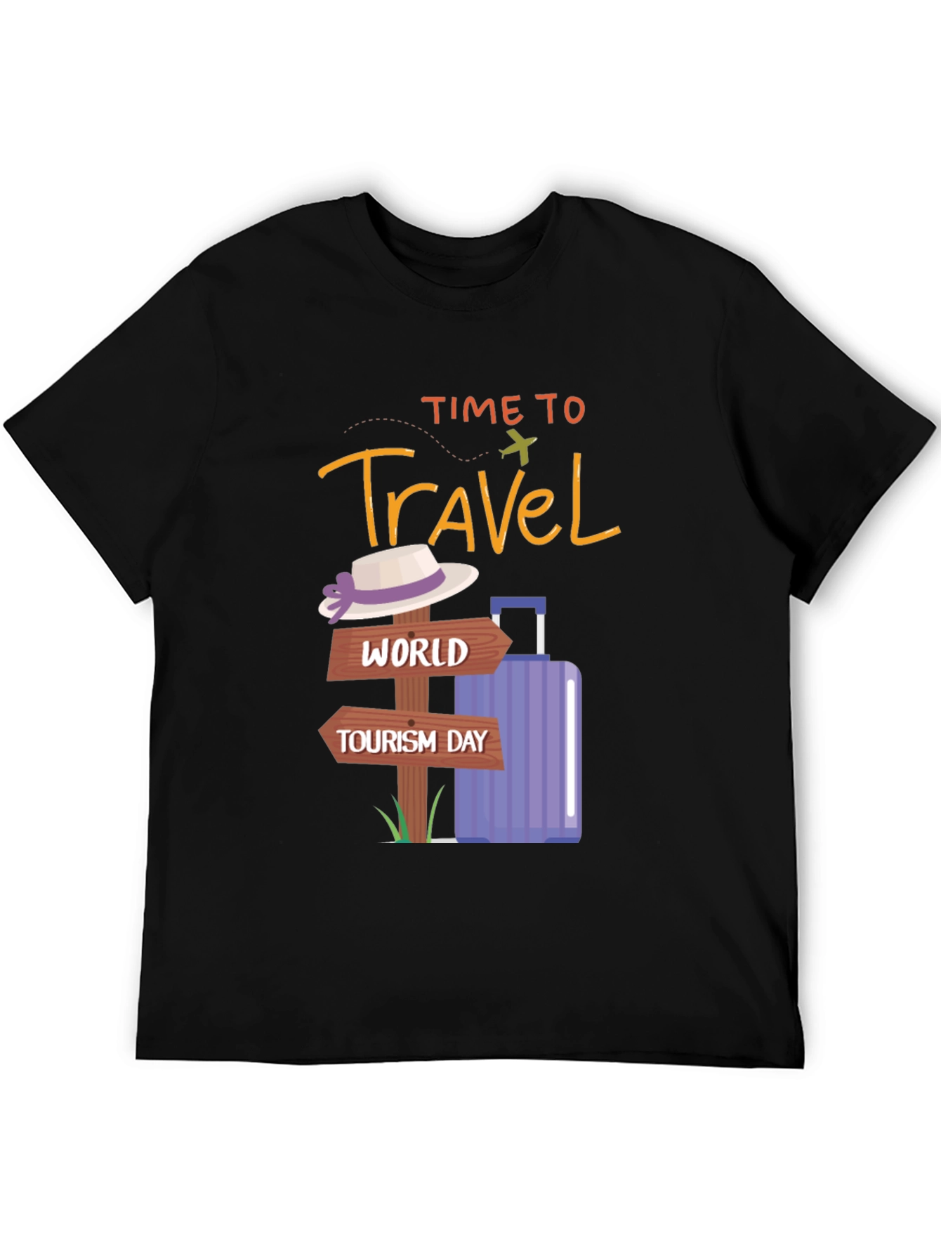 Time to Travel Graphic Tee - World Tourism Day