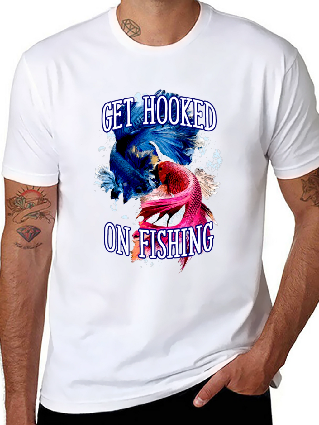 Get Hooked On Fishing T-Shirt