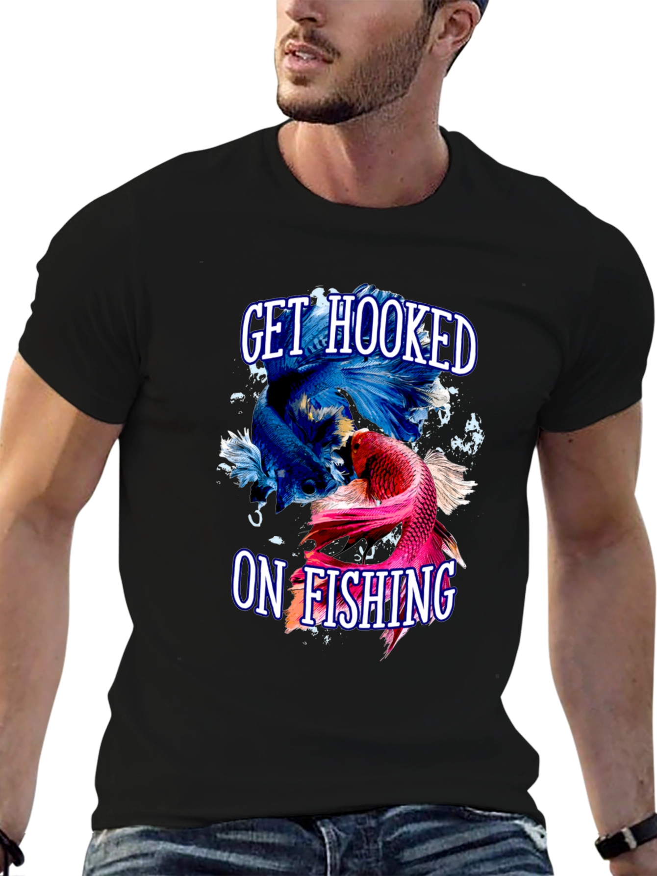 Get Hooked On Fishing T-Shirt