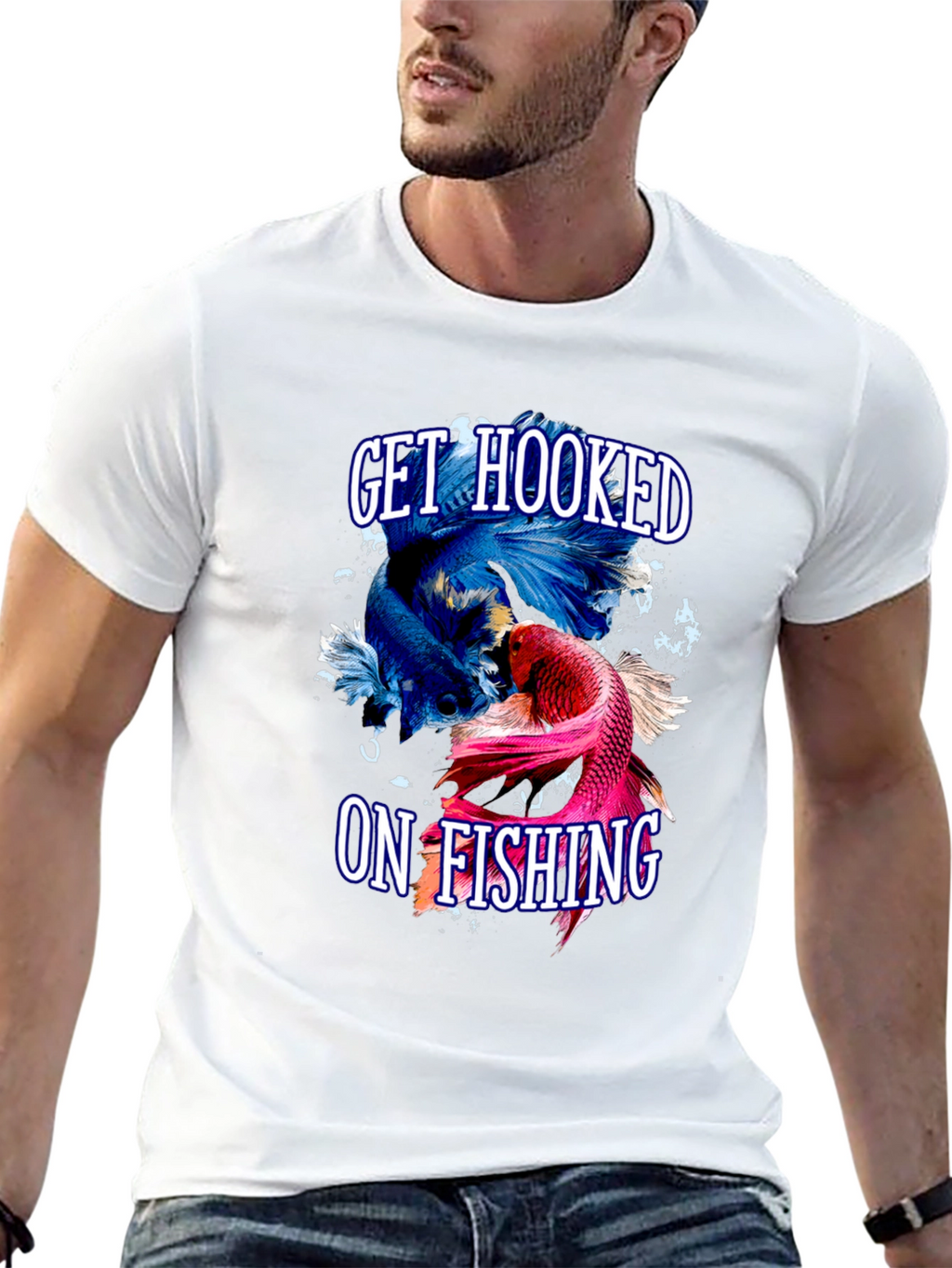 Get Hooked On Fishing T-Shirt