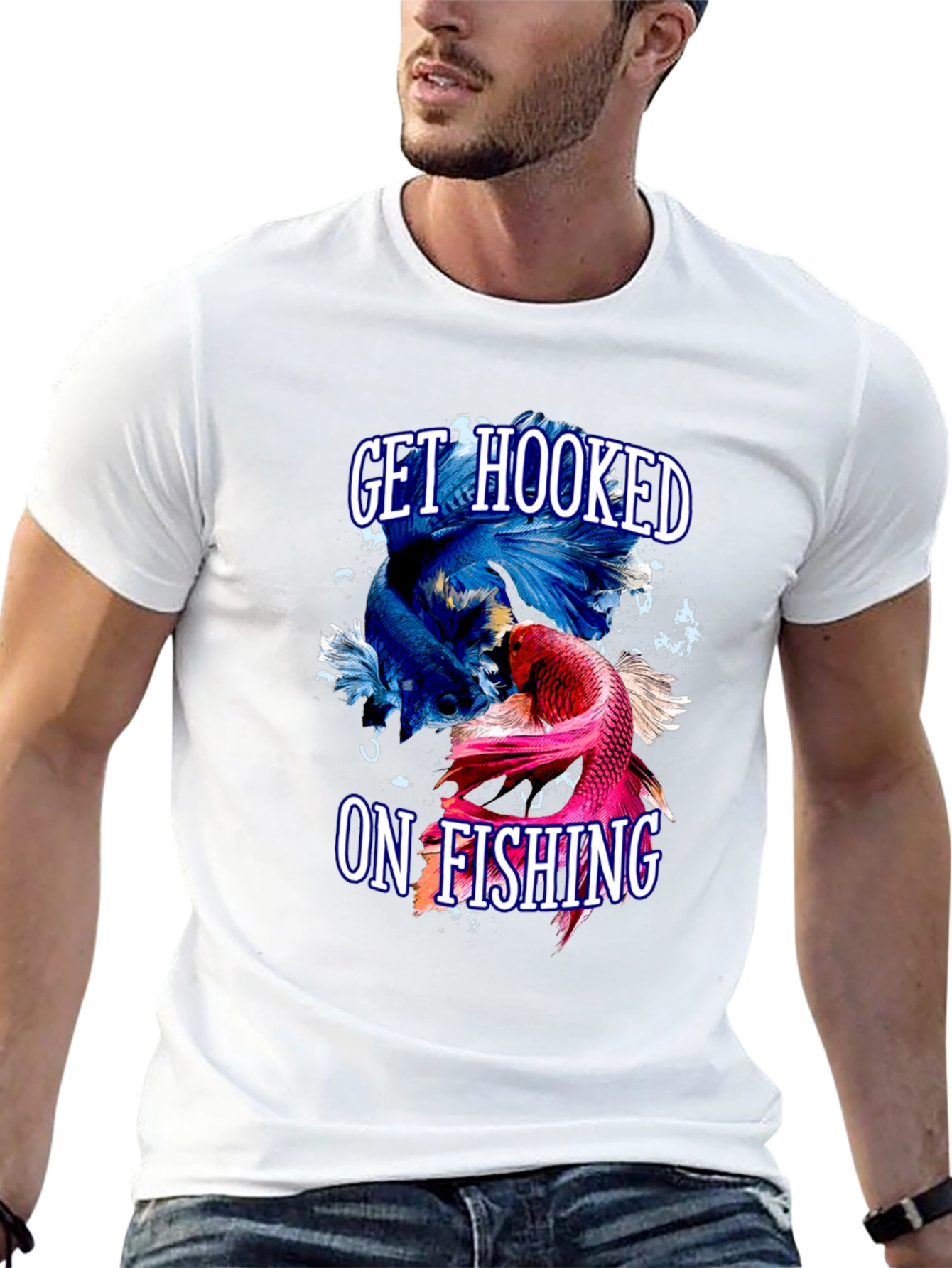 Get Hooked On Fishing T-Shirt
