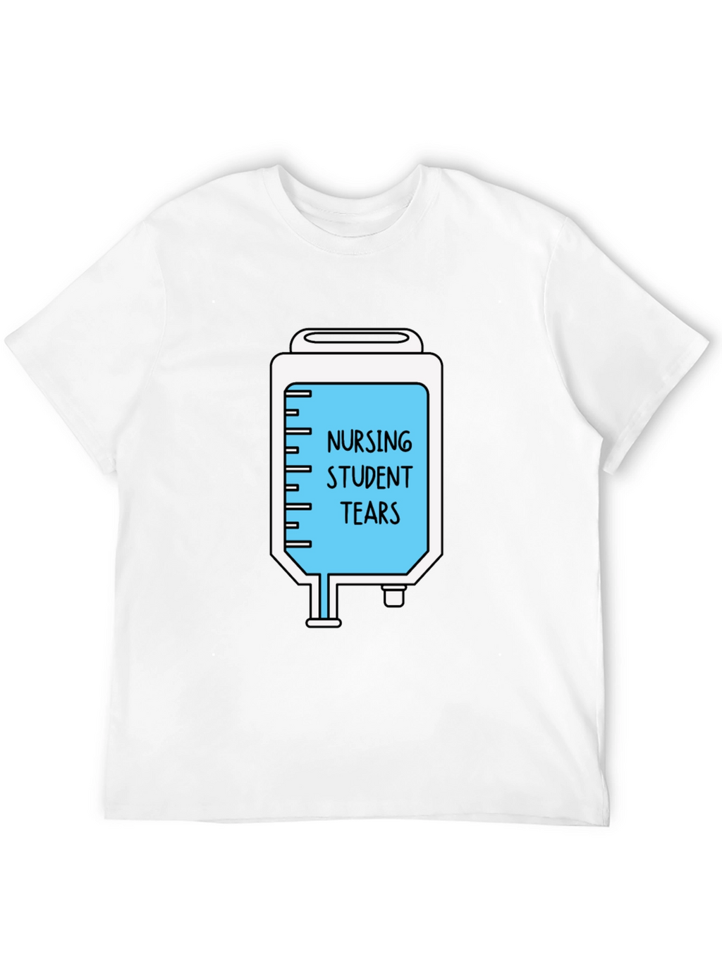 Nursing Student Tears Graphic T-Shirt